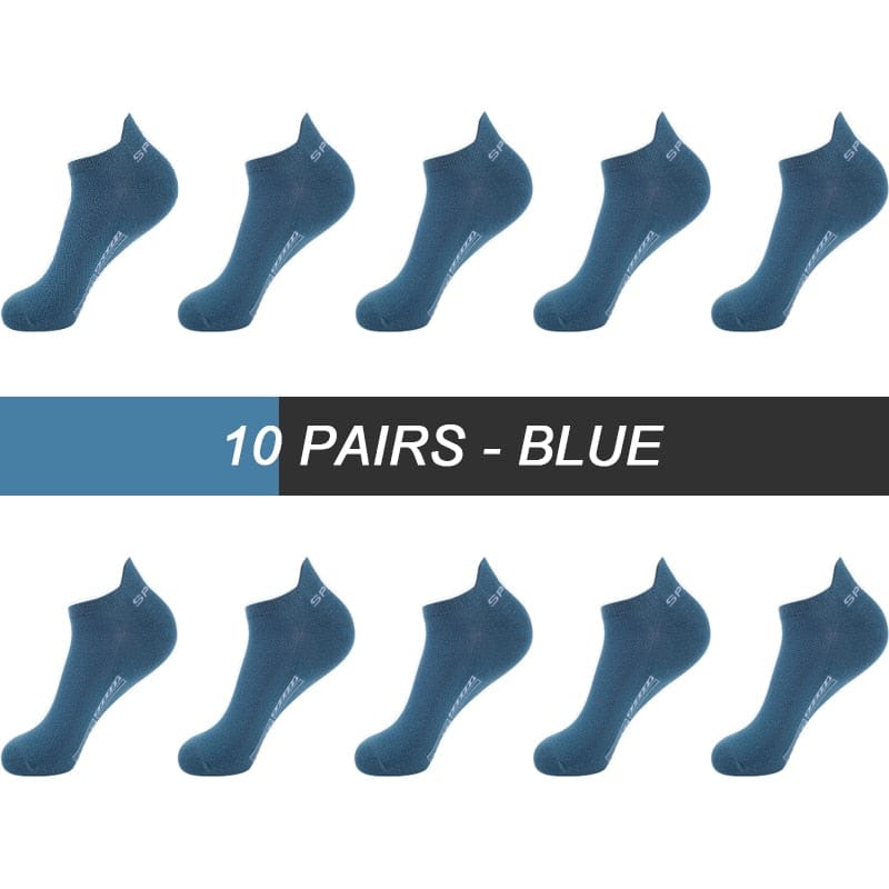 10Pairs High Quality Men Ankle Socks