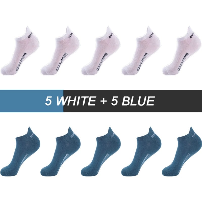 10Pairs High Quality Men Ankle Socks