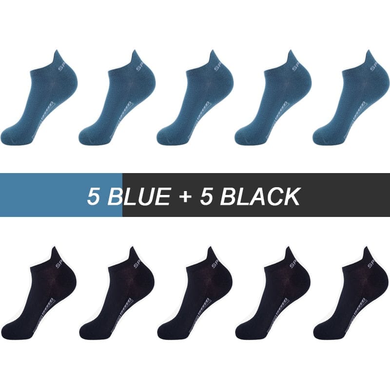10Pairs High Quality Men Ankle Socks