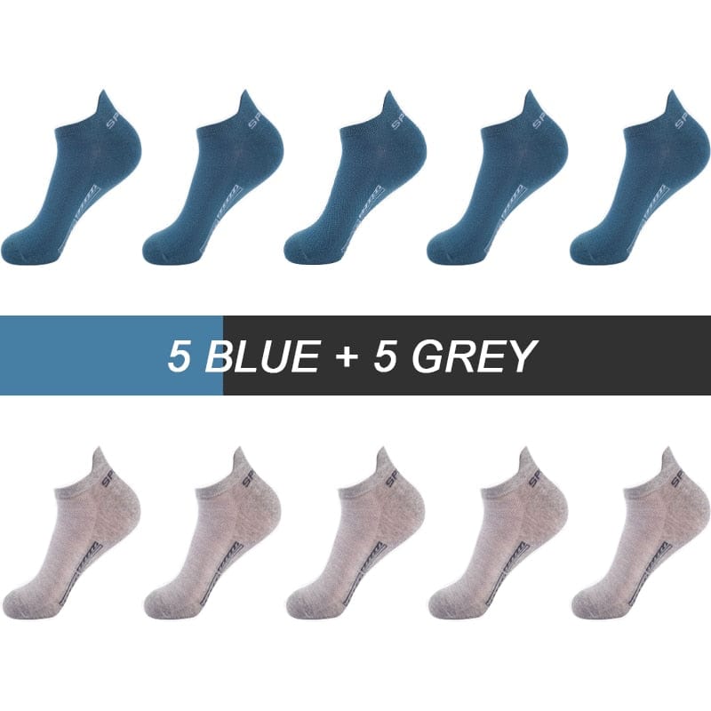 10Pairs High Quality Men Ankle Socks