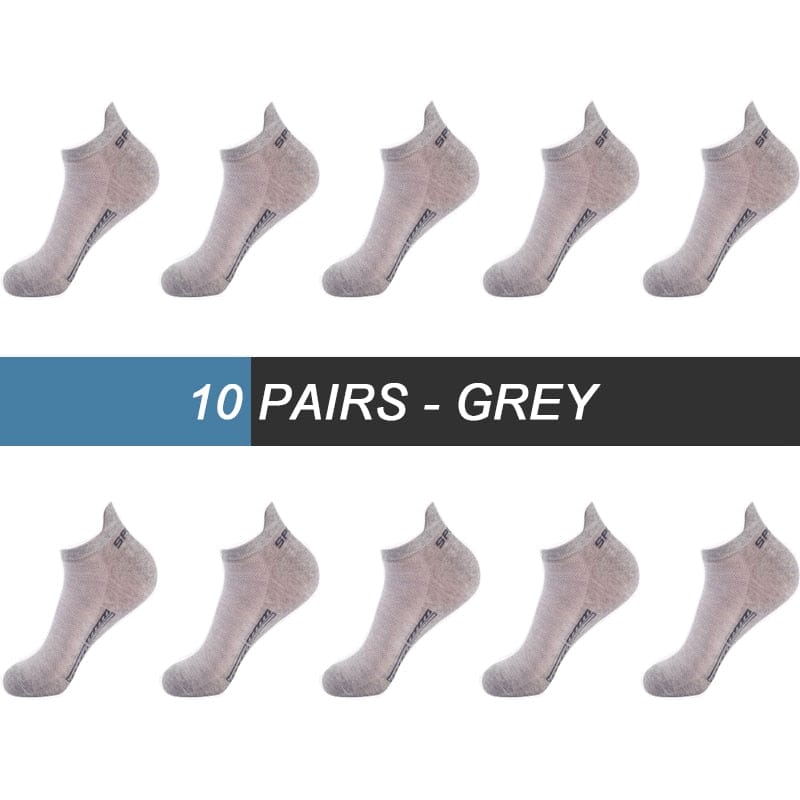 10Pairs High Quality Men Ankle Socks
