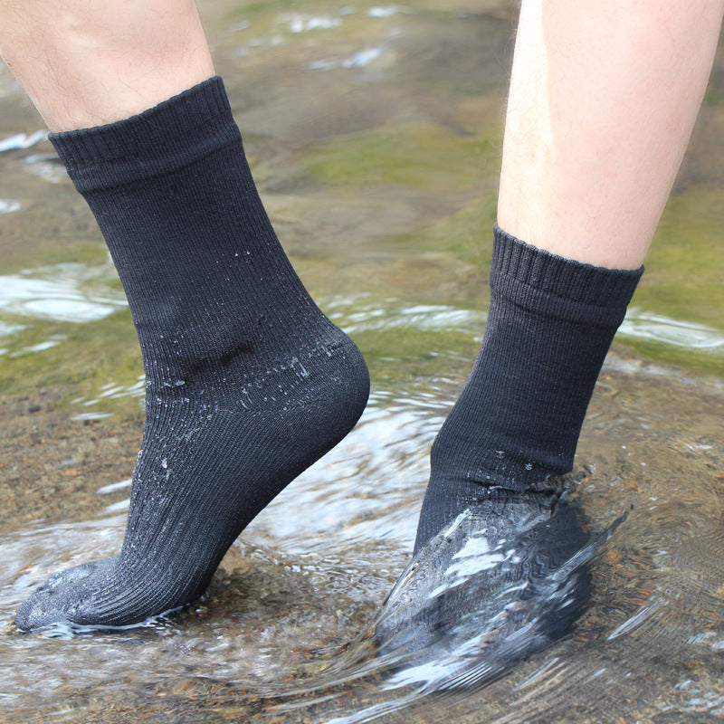 Waterproof Hiking Socks Waterproof Breathable Ski Socks Outdoor Warm Men and Women Waterproof Socks