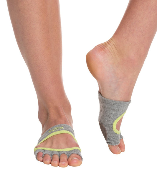 Toesox Releve Half-Toe Yoga Grip Socks