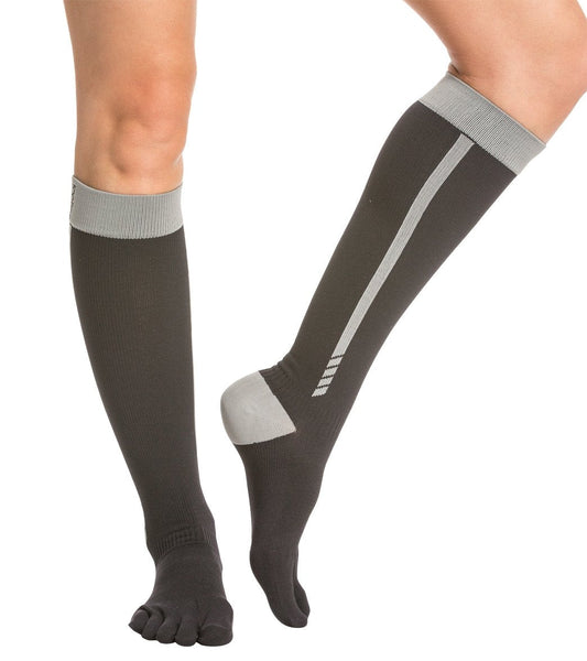 Toesox Zoe Compression Knee High Yoga Socks
