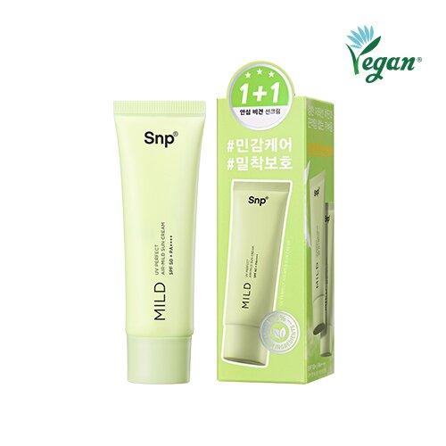 SNP UV Perfect Air-Mild Sun Cream 50mL 1+1 Special Set