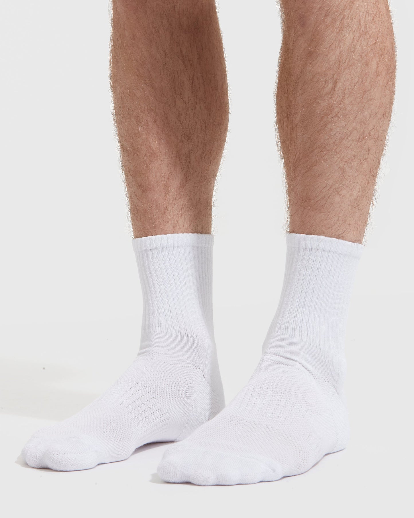 White Half Crew Sock 3-Pack