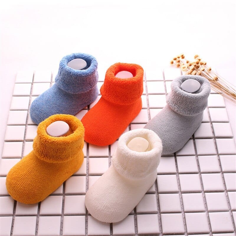 3 Pair Unisex baby Socks Spring Warm toddler Socks
