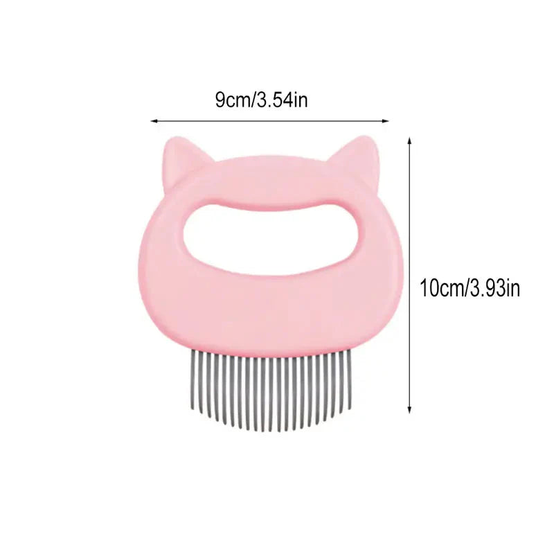 3-Pack: Pet Deshedding Brush Grooming and Shedding Matted Fur Remover Massage Dematting Tool