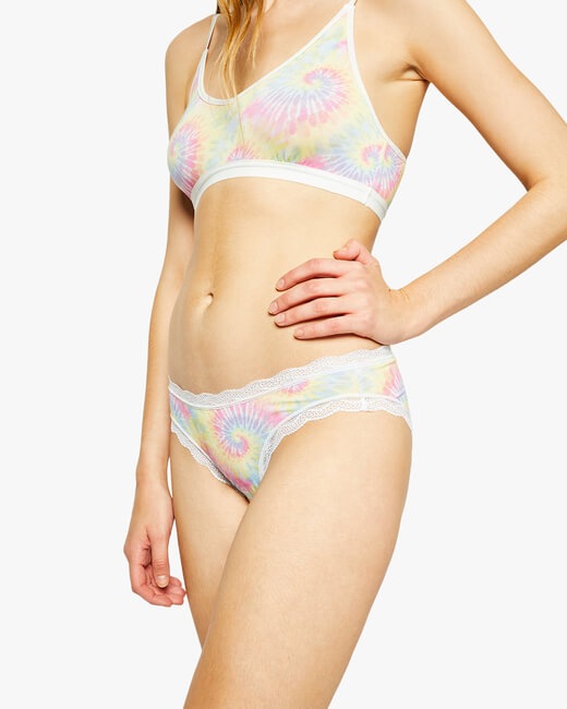 Tie Dye T-Shirt Bra