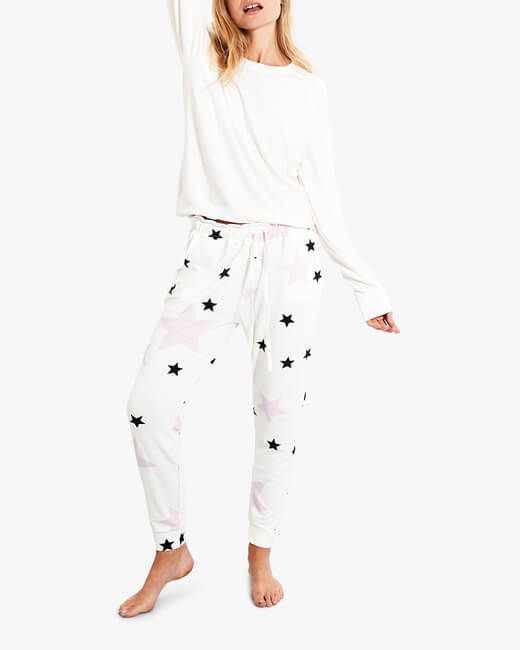 Pink Star Lounge Pants