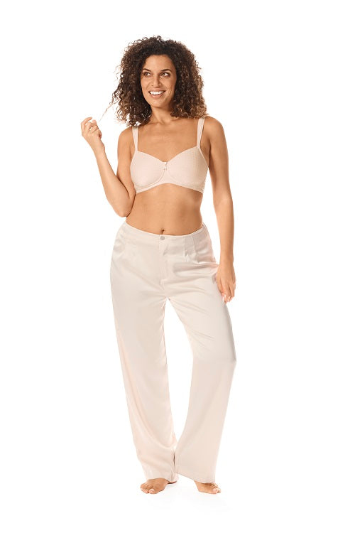 Amoena Cara Wire-Free Padded Bra Light Rose