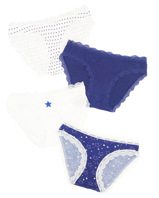 Starry Night Knicker Box 4PK