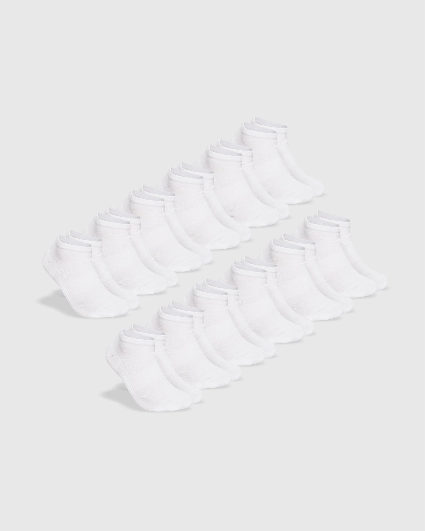 White Ankle Sock 12-Pack
