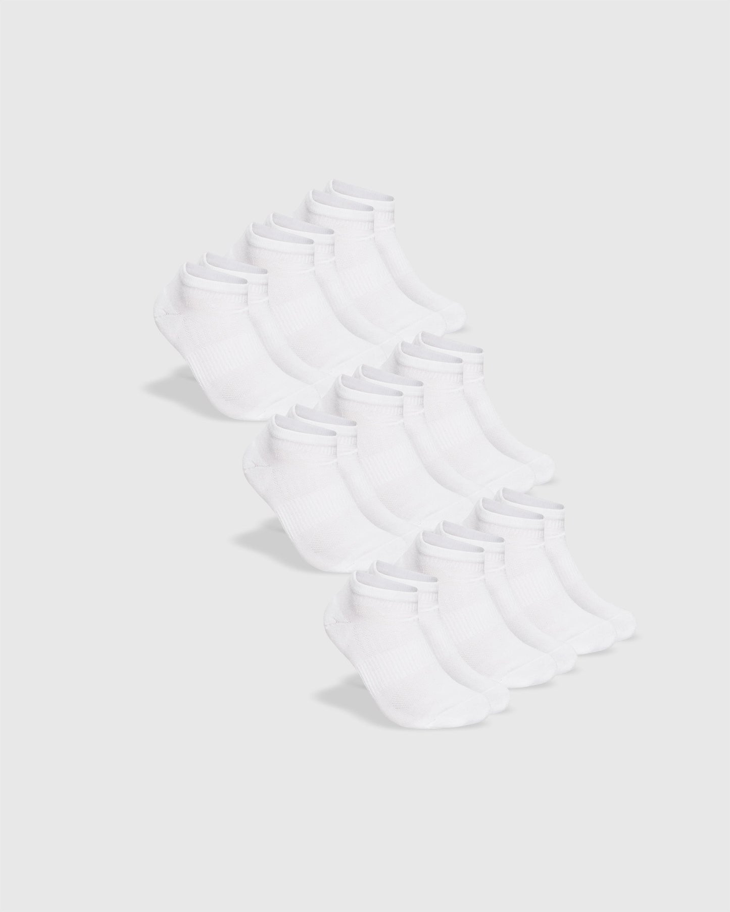 White Ankle Sock 9-Pack