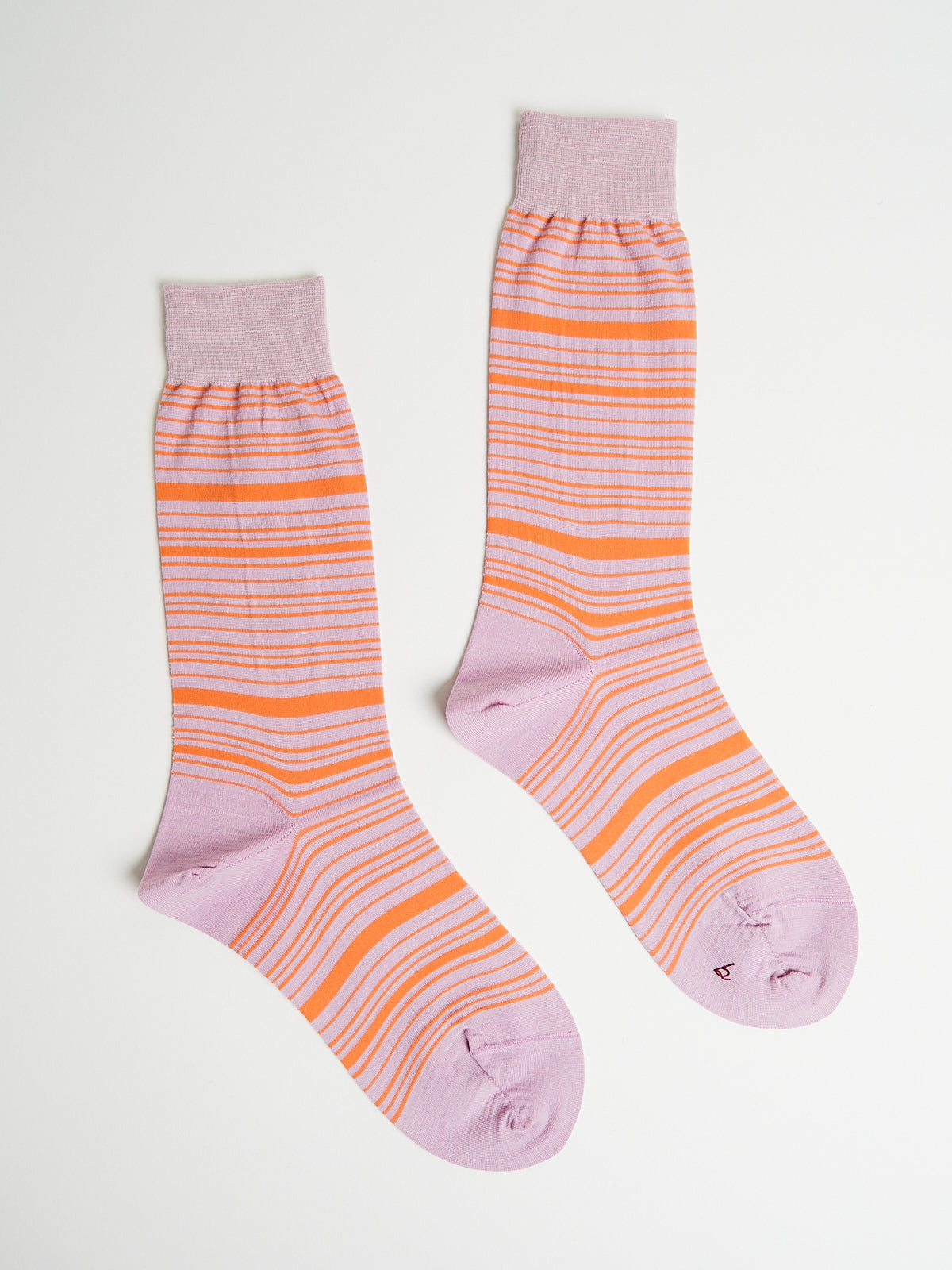 Stripe Socks in Lavender
