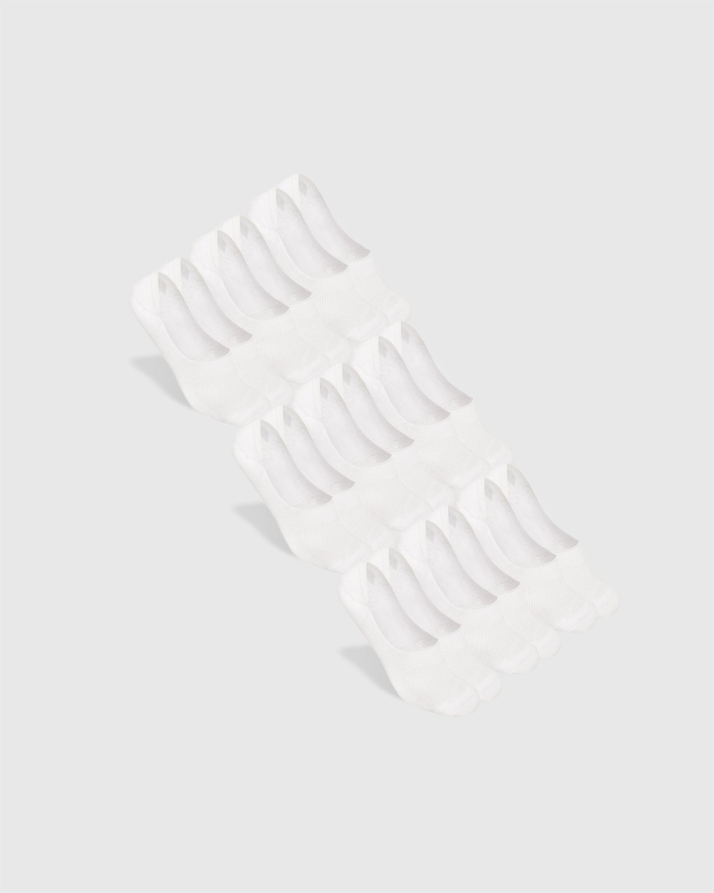 White Never Show Sock 9-Pack