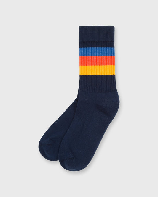 The Sol Socks in Navy