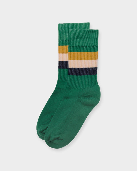 The Sol Socks in Grass Green