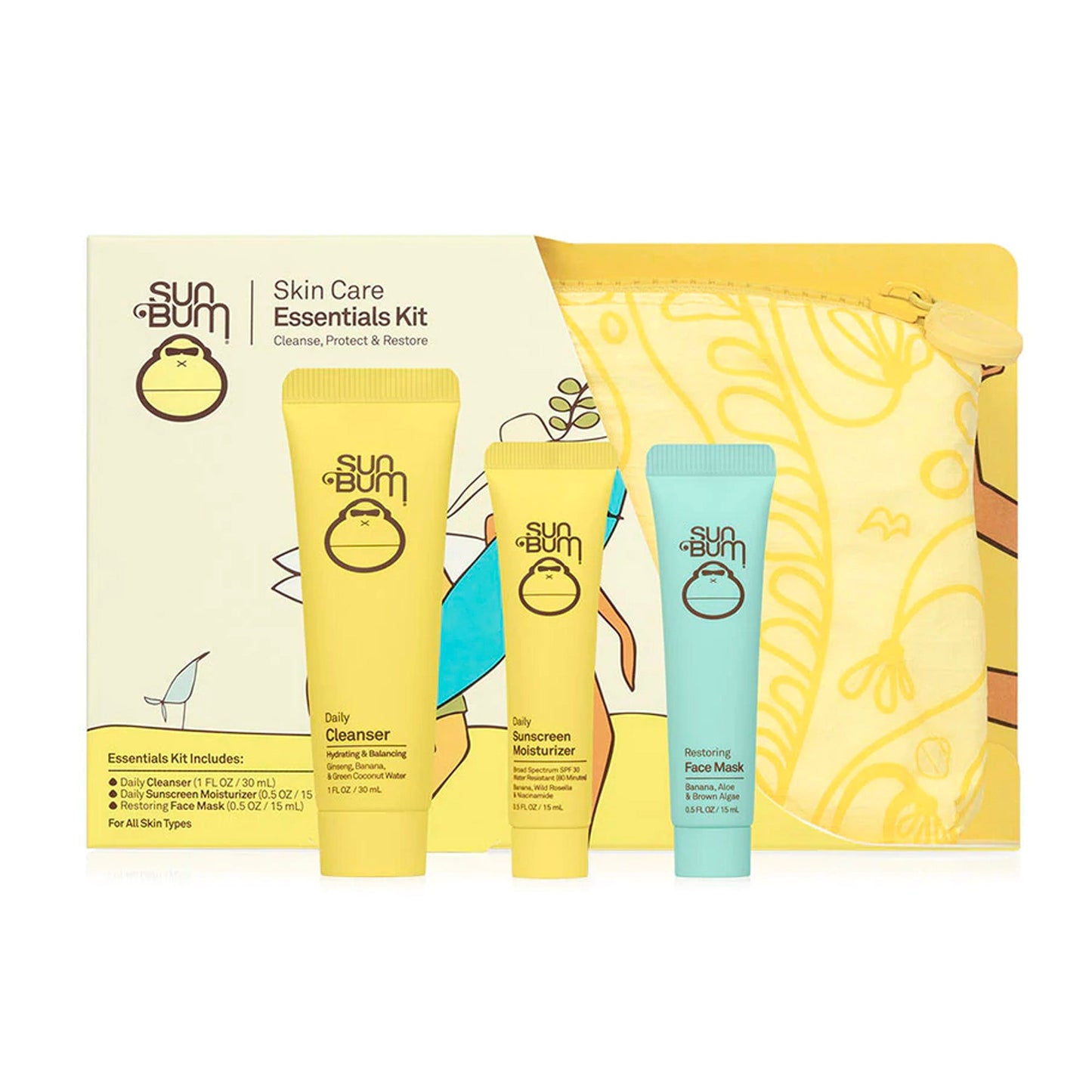 Sun Bum Skin Care Essentials Kit