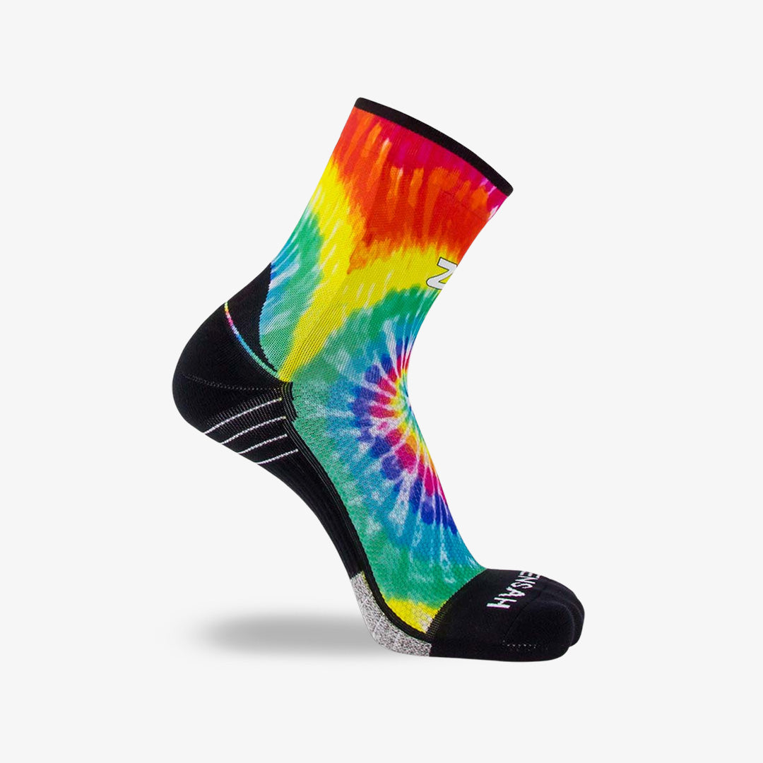 Tie Dye Running Socks (Mini-Crew)