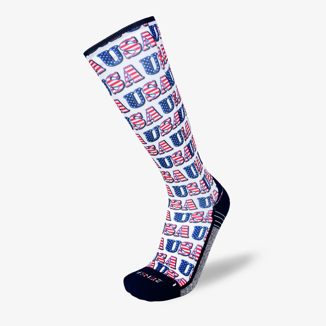 USAs Compression Socks (Knee-High)