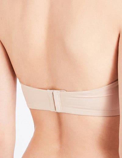 Amoena Barbara Strapless Underwired Mastectomy Bra - Nude