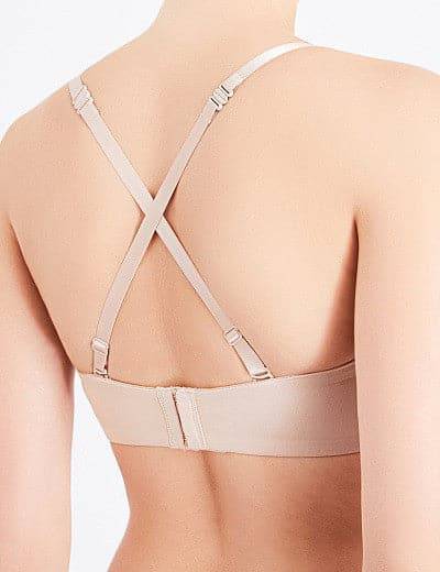 Amoena Barbara Strapless Underwired Mastectomy Bra - Nude