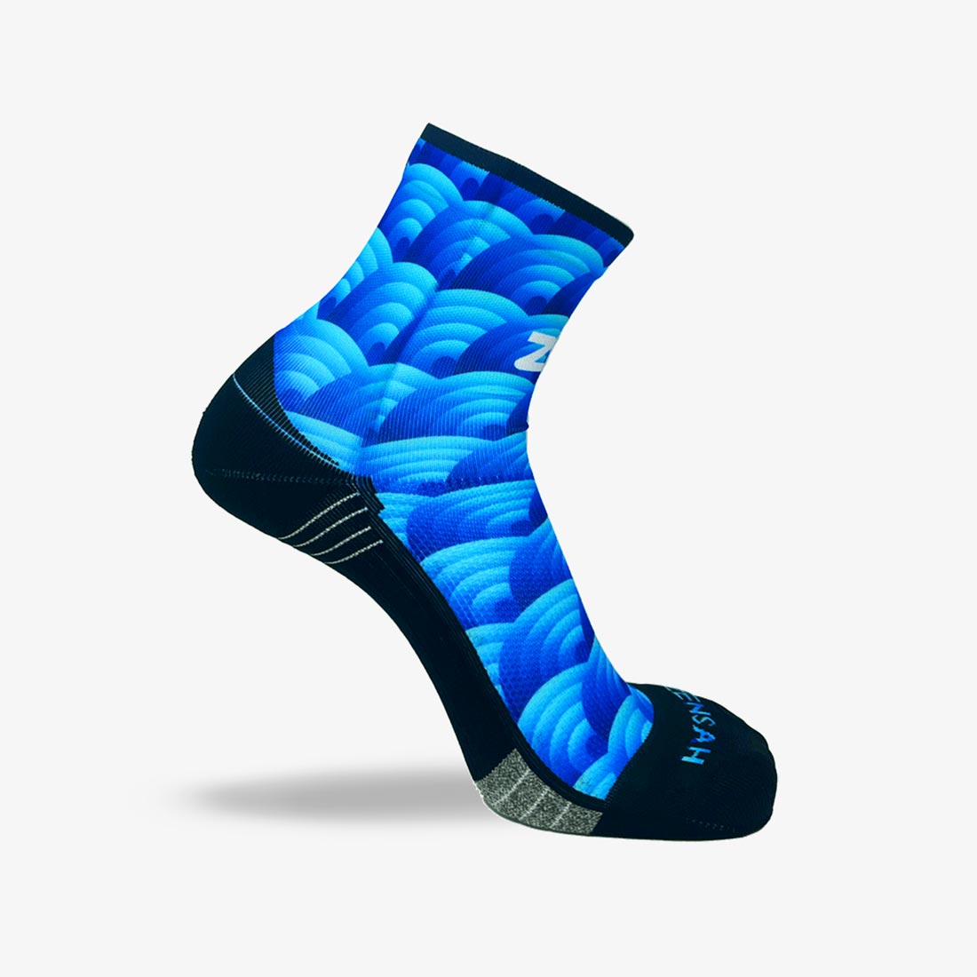 Abstract Wavebows Socks (Mini-Crew)