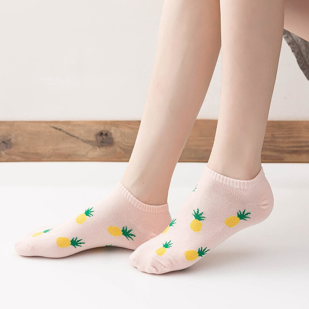 Pineapple Ankle Socks. Shop Hosiery on Mounteen. Worldwide shipping available.