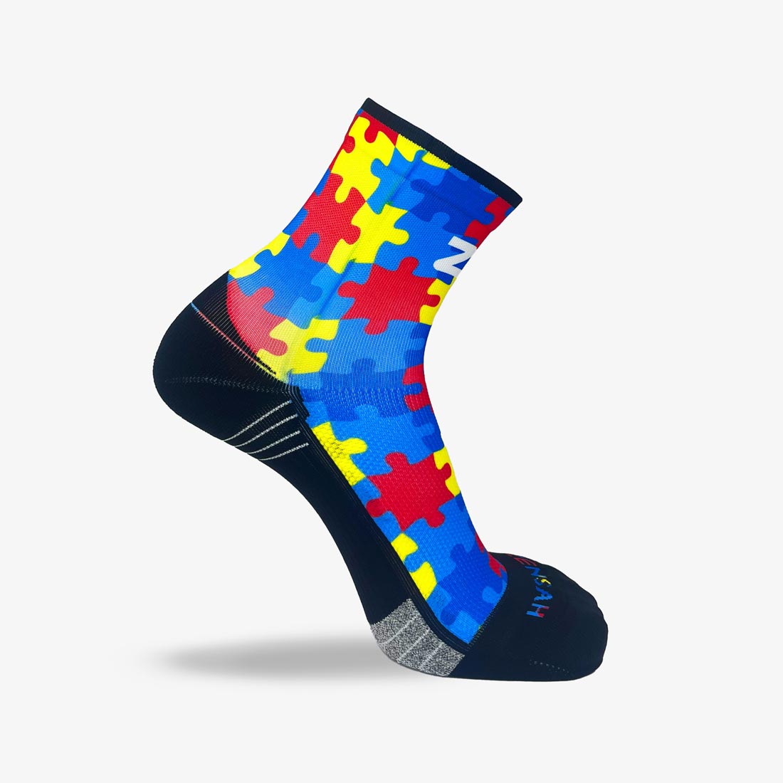 Puzzle Pieces Socks (Mini-Crew)
