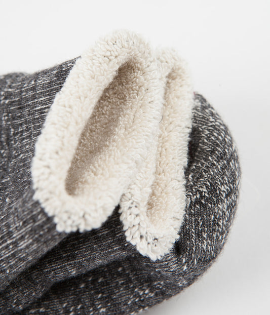 RoToTo Double Face Merino Blend Socks - Charcoal