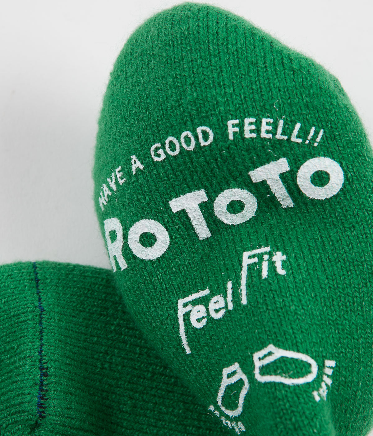 RoToTo Pile Slipper Socks - Green