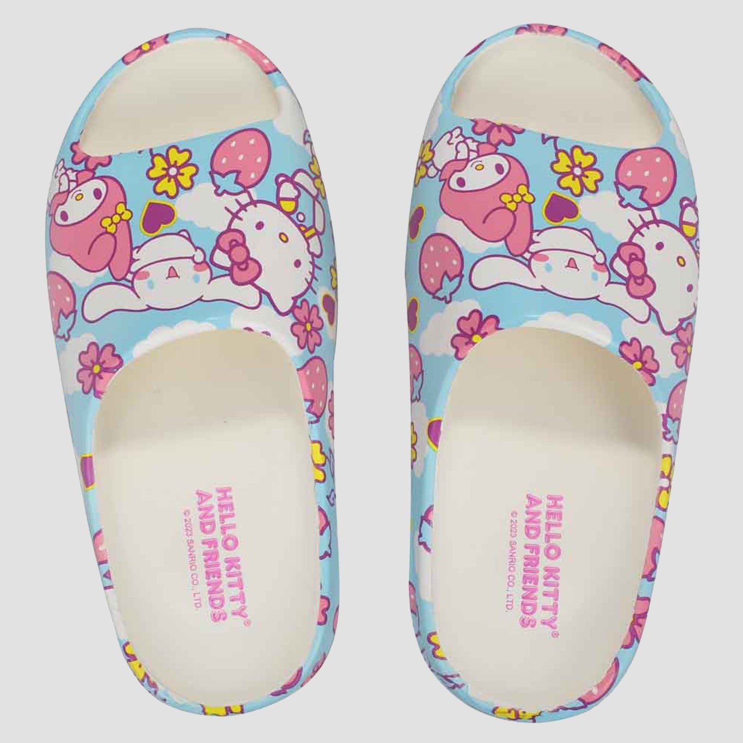 Sanrio Clouds Hello Kitty Slide Sandals