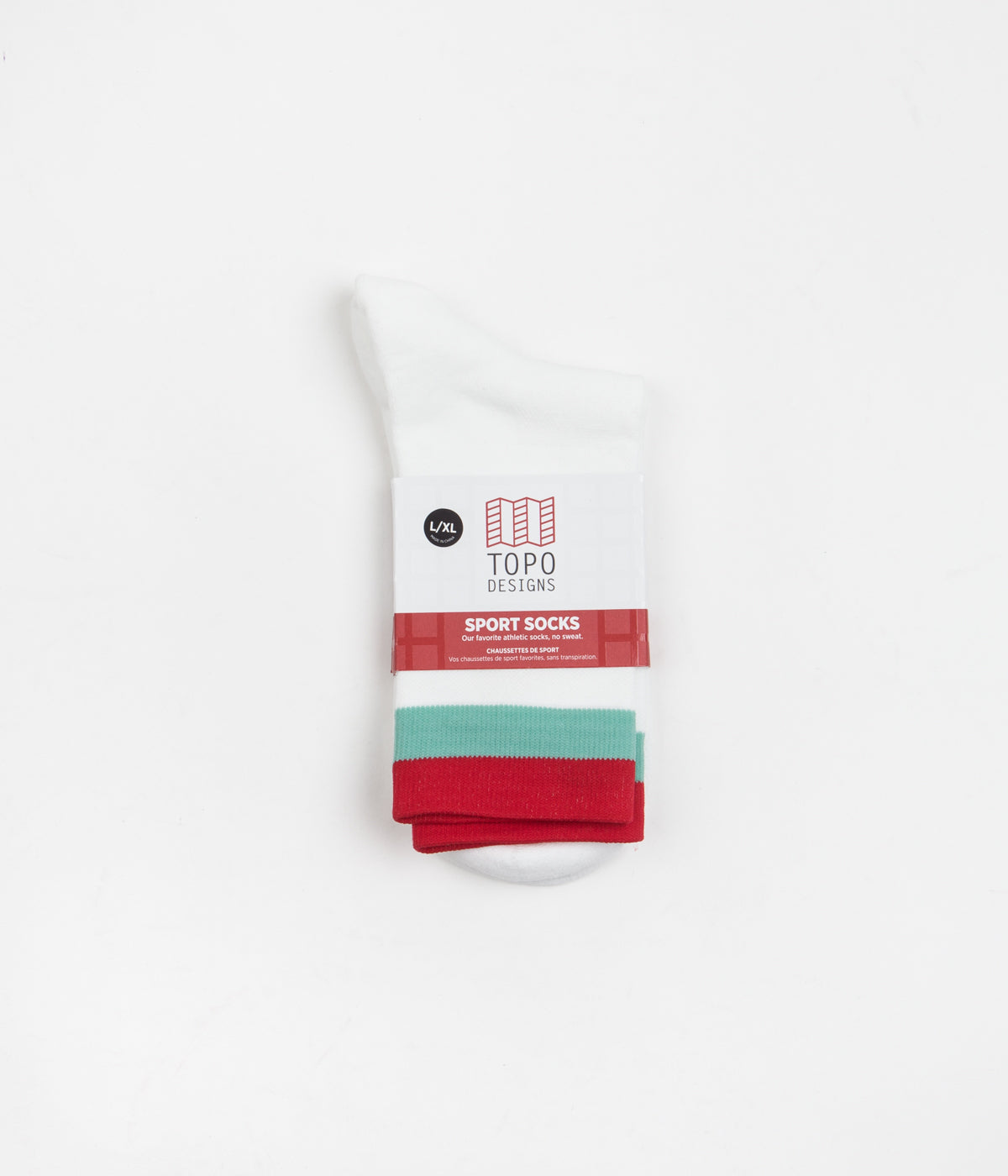 Topo Designs Sport Socks - White