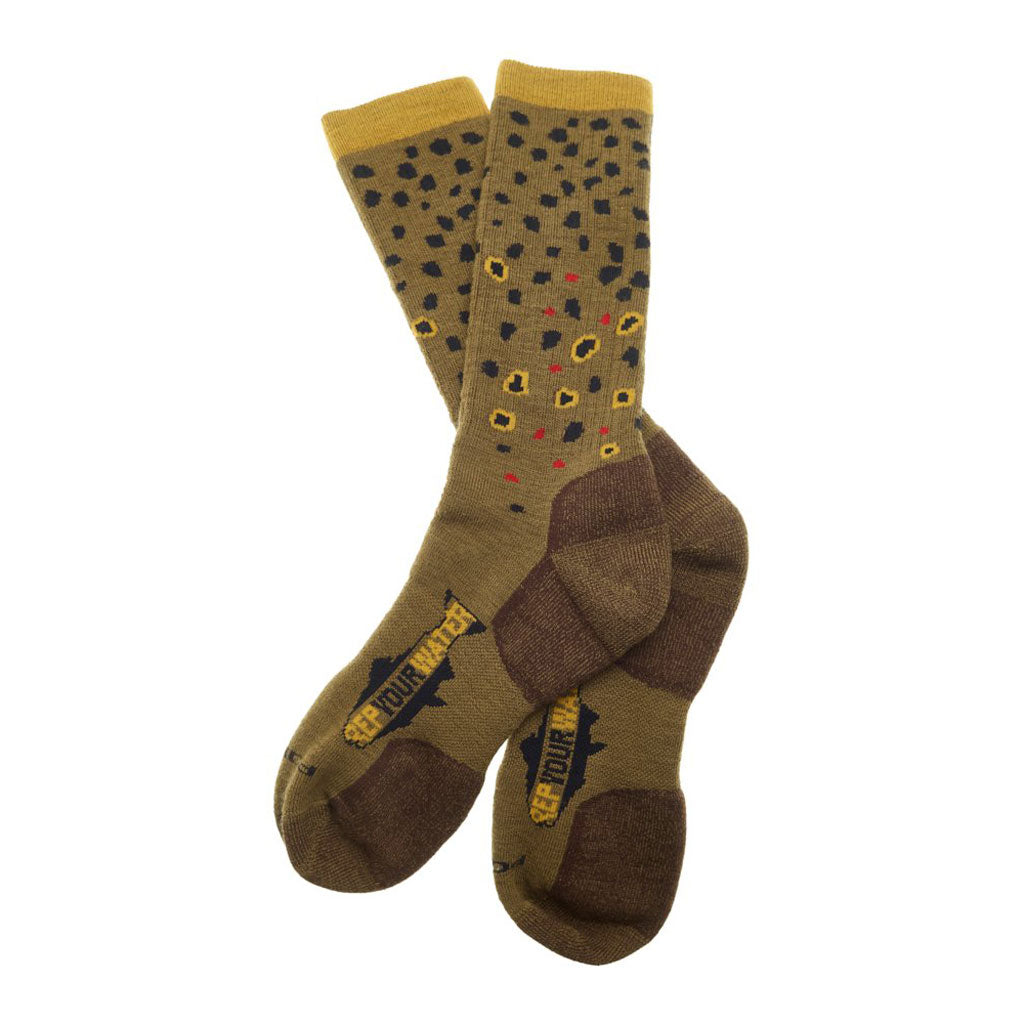 Rep Your Water Trout Skin Sock