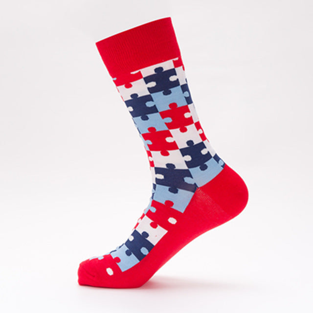 womens colorful crew socks