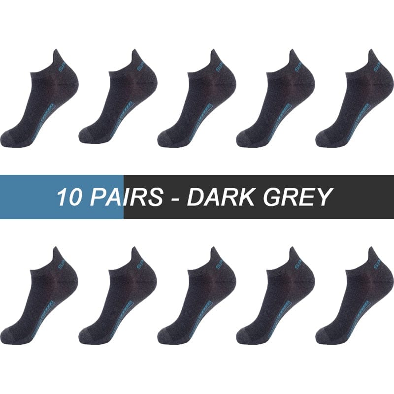 10Pairs High Quality Men Ankle Socks