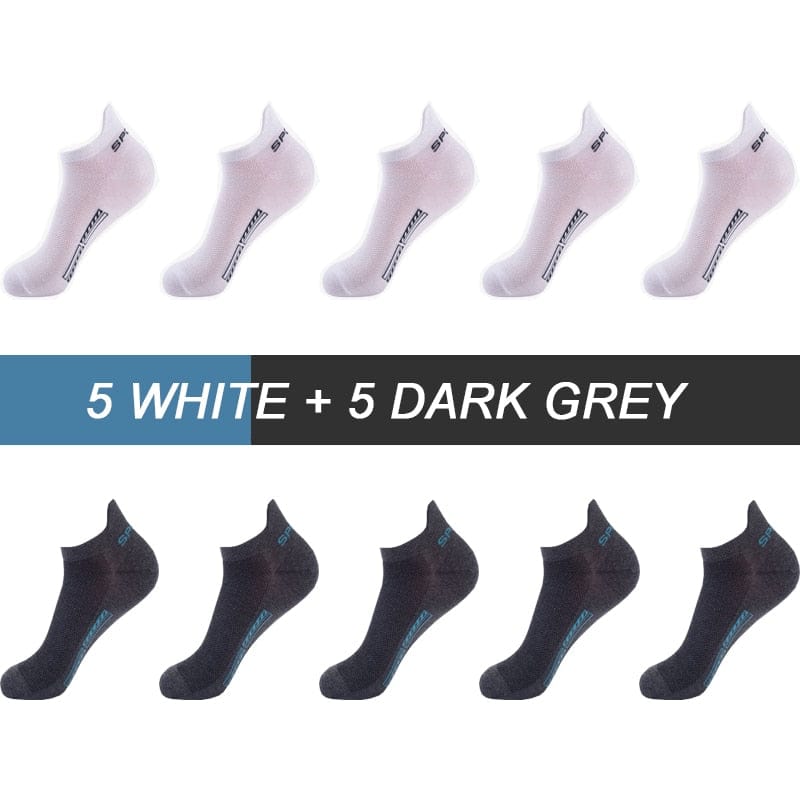 10Pairs High Quality Men Ankle Socks