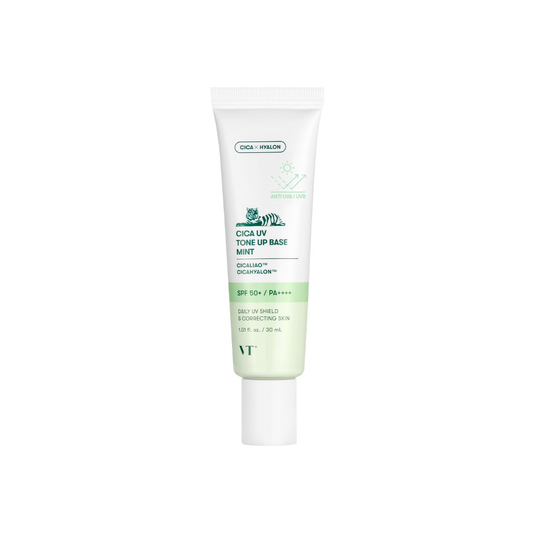 VTCosmetics Cica UV Tone Up Base MINT SPF50+ PA++++ 30ml
