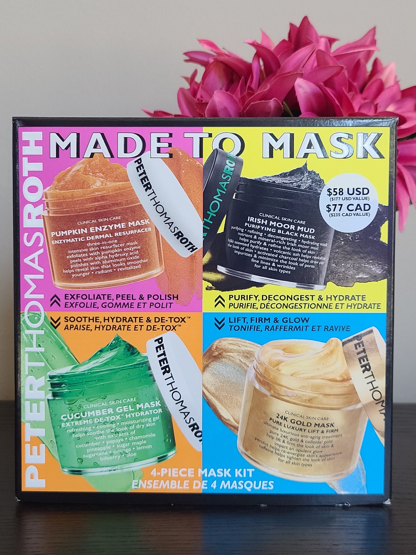 Peter Thomas Roth Made To Mask 4-Piece Mask Kit ($177 Value)