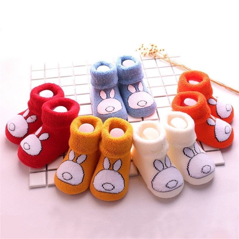 3 Pair Unisex baby Socks Spring  Warm toddler Socks