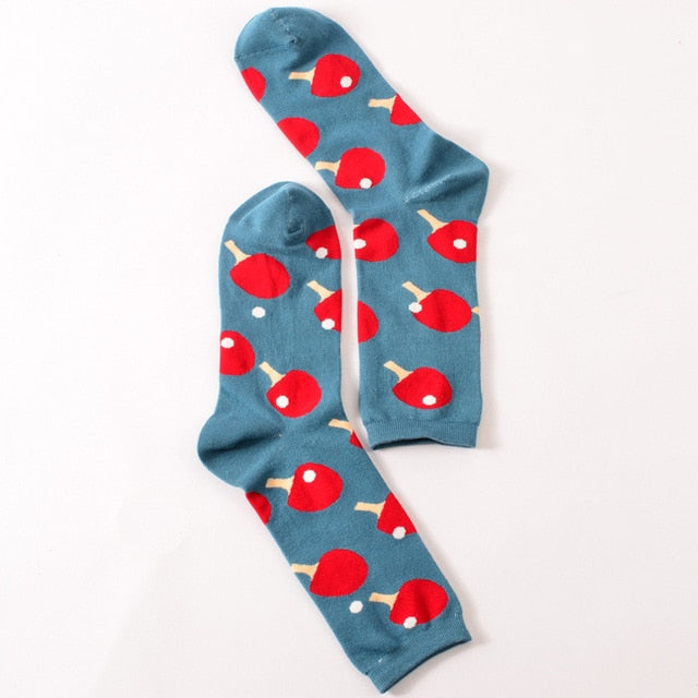 womens colorful crew socks