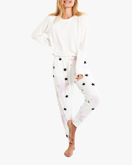Pink Star Lounge Pants