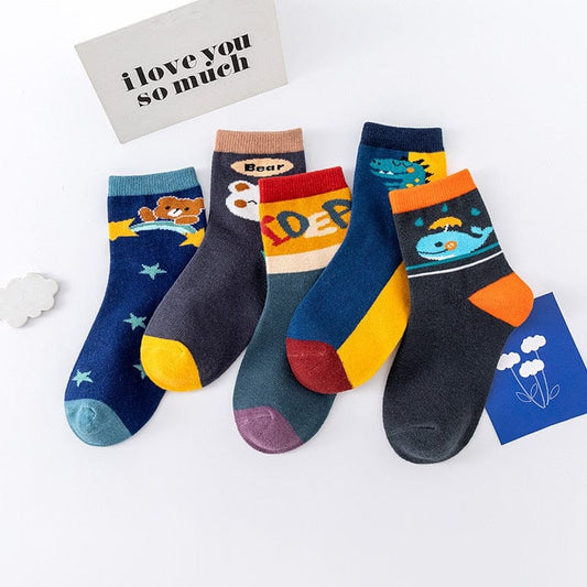 5 Pair Comfort Warm High Quality Baby Socks