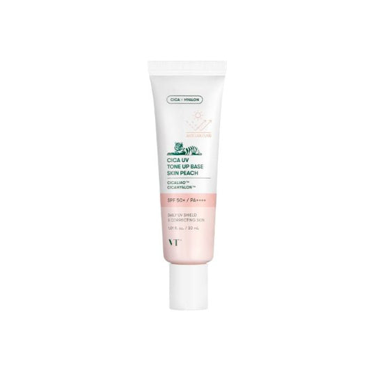 VTCosmetics Cica UV Tone Up Base PEACH SPF50+ PA++++ 30ml