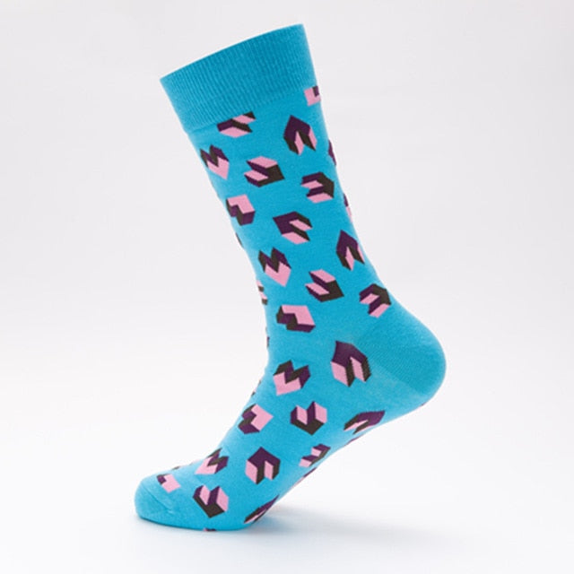 womens colorful crew socks