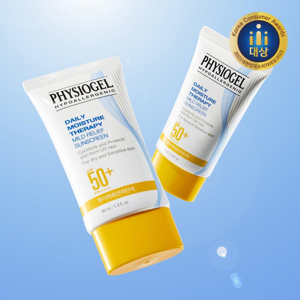 PHYSIOGEL DMT Mild Relief UV Sunscreen 40mL Double Pack