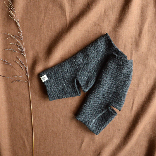 Yoga Socks - Wool - Graphite (Adults 36-42)