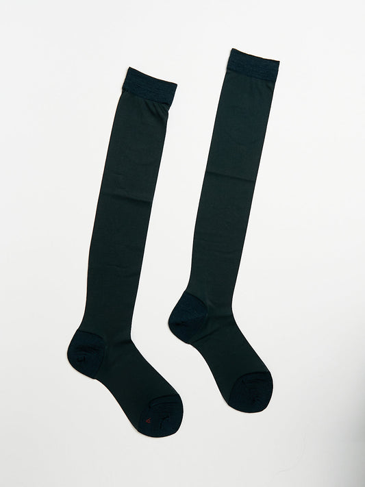 Sheer Stocking in Dark Green