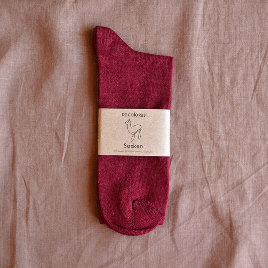 Adults Socks in Alpaca/Merino (35-45)